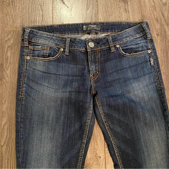 Silver Jeans Aiko Skinny 34/31 denim - Picture 3 of 14